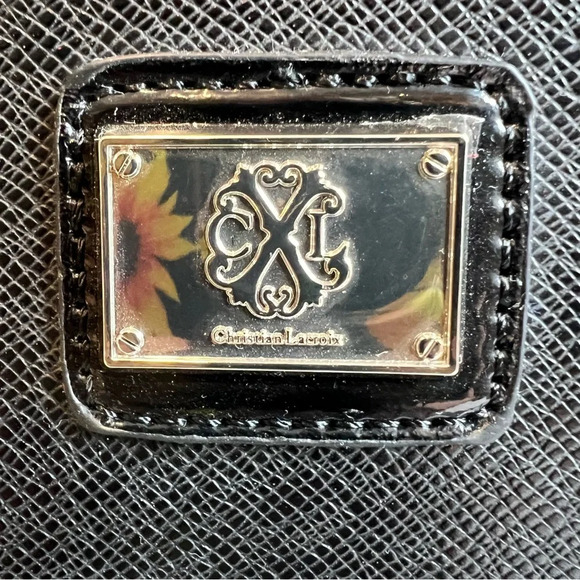 Christian Lacroix Black Shoulder Bag Clutch Purse. NWOT. - Picture 14 of 14
